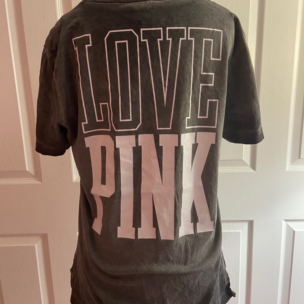 Grey PINK Top